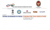 ข้อมูลจากการสัมมนา Doing Business in India: Forum for Thai Executives