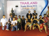เก็บตกขอบเวที: ศึกมวยไทยพลังโรตี ที่ Thailand Trade Show เจนไน