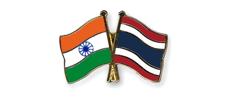 Flag Pins India Thailand