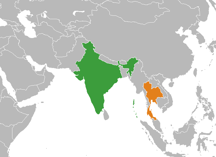 India Thailand Locator